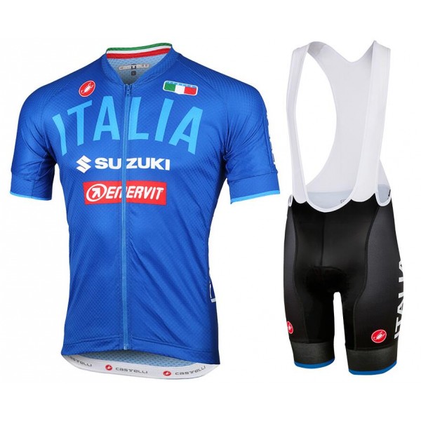 TEAM ITALIA 2.0 Fahrradbekleidung Satz Fahrradtrikot Kurzarm Trikot und Kurz Trägerhose TEAM ITALIA 2.0 Fahrradbekleidung Satz Fahrradtrikot Kurzarm Trikot und Kurz Trägerhose
