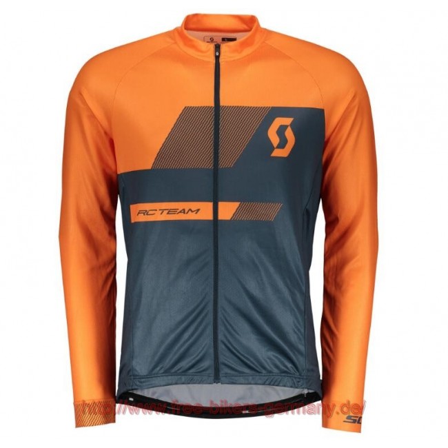2018 Scott RC TEAM 10 mandarin orange Fahrradtrikot Langarm 2018 Scott RC TEAM 10 mandarin orange Fahrradtrikot Langarm