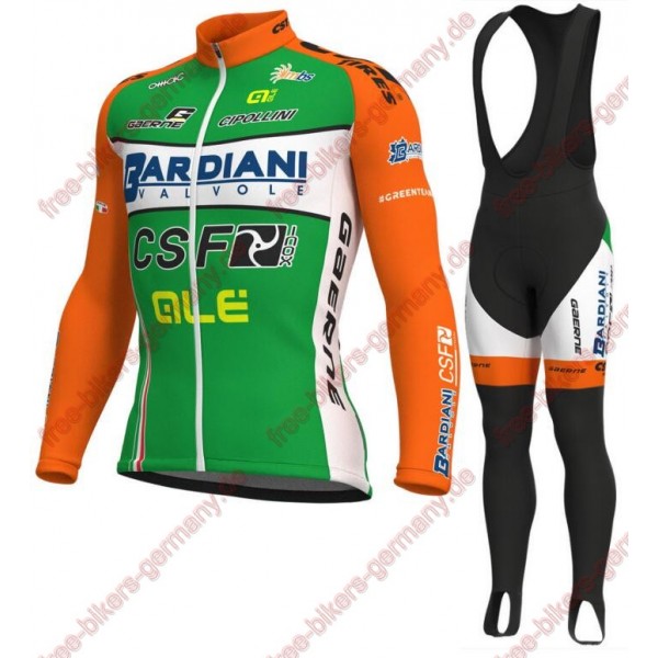 Radsport Bardiani Csf 2018 Pro Fahrradbekleidung Trikot Langarm+Lang Trägerhose Radsport Bardiani Csf 2018 Pro Fahrradbekleidung Trikot Langarm+Lang Trägerhose