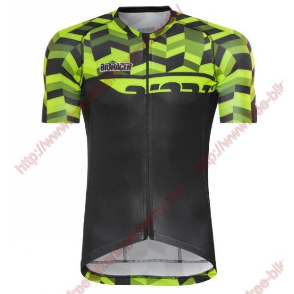 Radsport Bioracer Spitfire Fishbone Grün 2018 Trikot Kurzarm Radsport Bioracer Spitfire Fishbone Grün 2018 Trikot Kurzarm