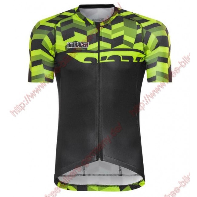 Radsport Bioracer Spitfire Fishbone Grün 2018 Trikot Kurzarm Radsport Bioracer Spitfire Fishbone Grün 2018 Trikot Kurzarm
