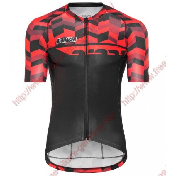 Radsport Bioracer Spitfire Fishbone Rot 2018 Trikot Kurzarm Radsport Bioracer Spitfire Fishbone Rot 2018 Trikot Kurzarm