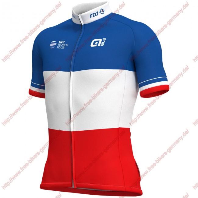 Radsport Groupama Fdj French Champion 2018 Trikot Kurzarm Radsport Groupama Fdj French Champion 2018 Trikot Kurzarm
