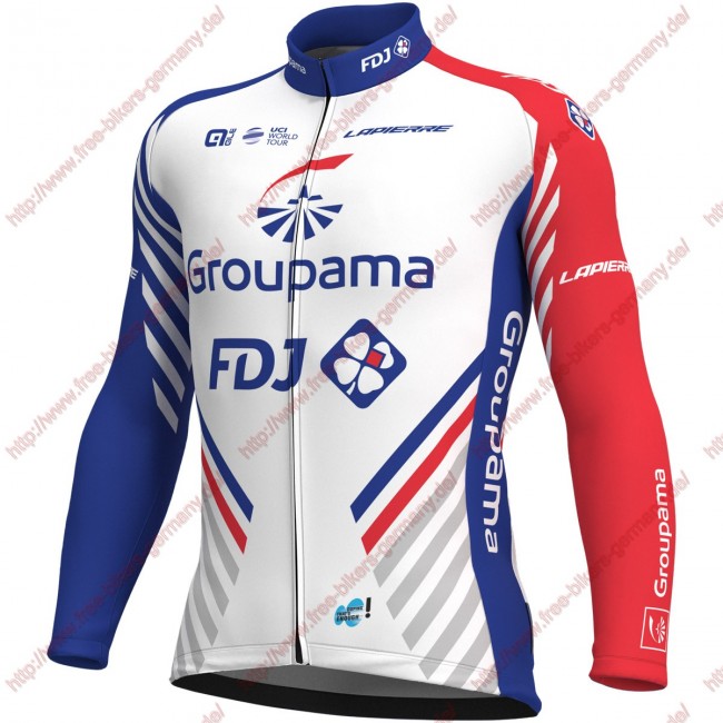 Radsport Groupama Fdj 2018 Trikot Langarm Radsport Groupama Fdj 2018 Trikot Langarm