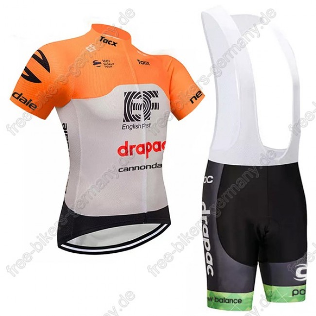 Cannondale Drapac Orange Radbekleidung Satz Trikot Kurzarm+Trägerhosen Set 2018 Cannondale Drapac Orange Radbekleidung Satz Trikot Kurzarm+Trägerhosen Set 2018