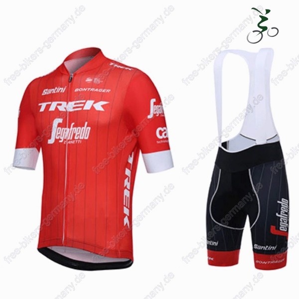 Trek Segafredo Radbekleidung Satz Trikot Kurzarm+Trägerhosen Sets 2018 Trek Segafredo Radbekleidung Satz Trikot Kurzarm+Trägerhosen Sets 2018