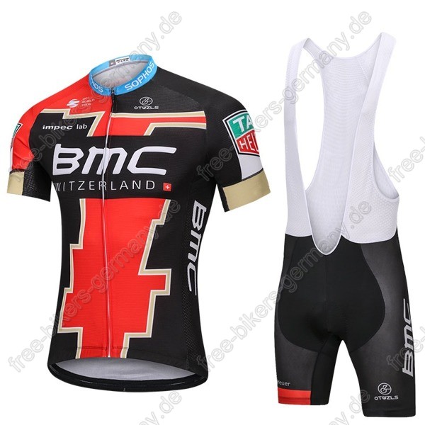 BMC Radbekleidung Satz Trikot Kurzarm+Trägerhosen Set 2018 BMC Radbekleidung Satz Trikot Kurzarm+Trägerhosen Set 2018