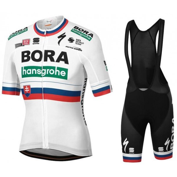 Fahrradbekleidung Radsport 2020 BORA-hansgrohe Slowakischer Meister Radbekleidung Satz Trikot Kurzarm+Trägerhosen Set Outlet Fahrradbekleidung Radsport 2020 BORA-hansgrohe Slowakischer Meister Radbekleidung Satz Trikot Kurzarm+Trägerhosen Set Outlet