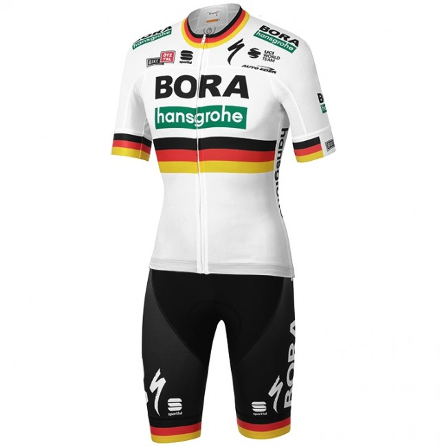 Fahrradbekleidung Radsport 2020 BORA-hansgrohe German Champion Radbekleidung Satz Trikot Kurzarm+Fahrradhose Set Outlet Fahrradbekleidung Radsport 2020 BORA-hansgrohe German Champion Radbekleidung Satz Trikot Kurzarm+Fahrradhose Set Outlet