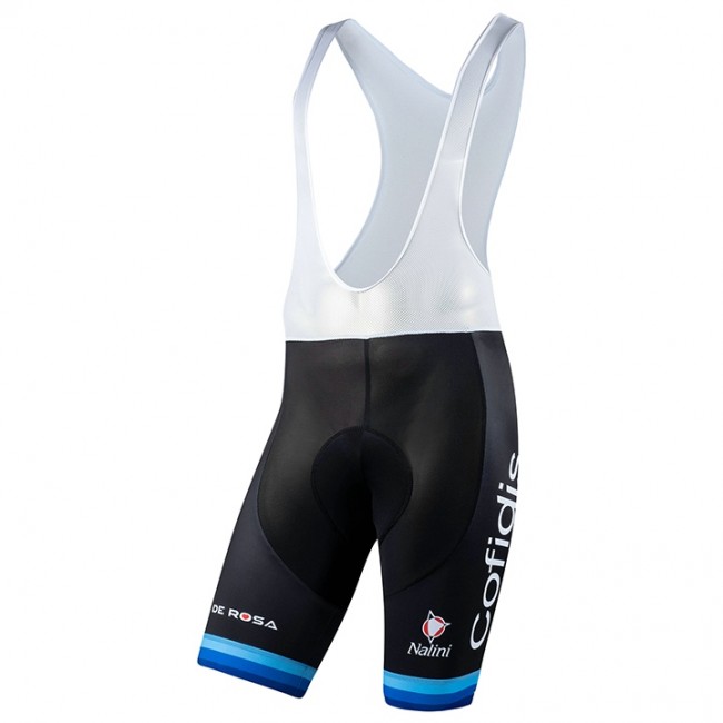 Fahrradbekleidung Radsport 2020 COFIDIS Trägerhosen Set EU Champion Elia Viviani Fahrradbekleidung Radsport 2020 COFIDIS Trägerhosen Set EU Champion Elia Viviani