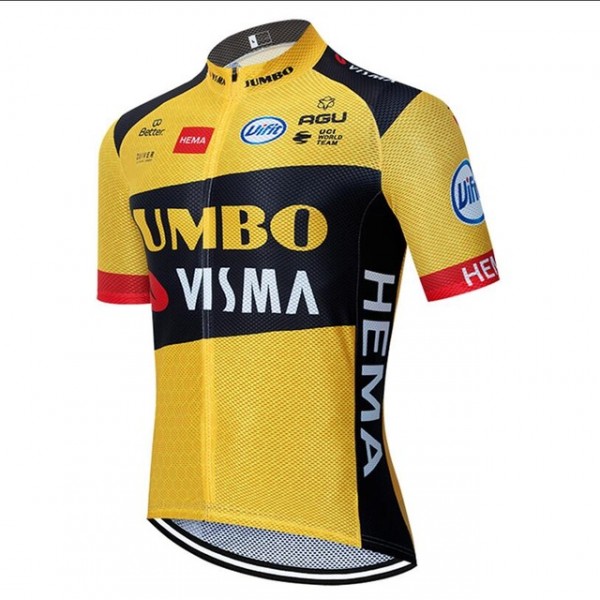 Fahrradbekleidung Radsport 2020 TEAM JUMBO-VISMA Trikot Kurzarm Outlet Fahrradbekleidung Radsport 2020 TEAM JUMBO-VISMA Trikot Kurzarm Outlet