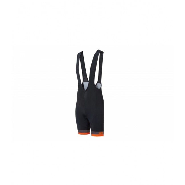 Fahrradbekleidung Radsport 2020 KTM FACTORY LINE schwarz/grau/orange Trägerhosen Set Fahrradbekleidung Radsport 2020 KTM FACTORY LINE schwarz/grau/orange Trägerhosen Set