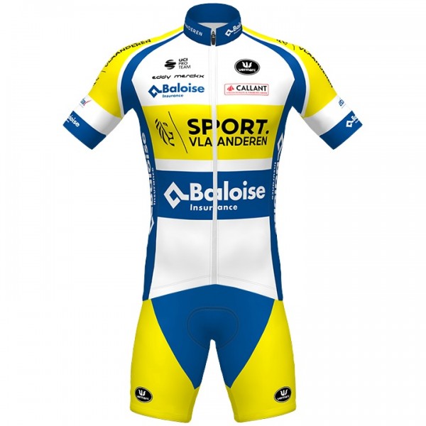 Fahrradbekleidung Radsport 2020 Sport Vlaanderen-Baloise Vermarc Radbekleidung Satz Trikot Kurzarm+Fahrradhose Set Outlet Fahrradbekleidung Radsport 2020 Sport Vlaanderen-Baloise Vermarc Radbekleidung Satz Trikot Kurzarm+Fahrradhose Set Outlet