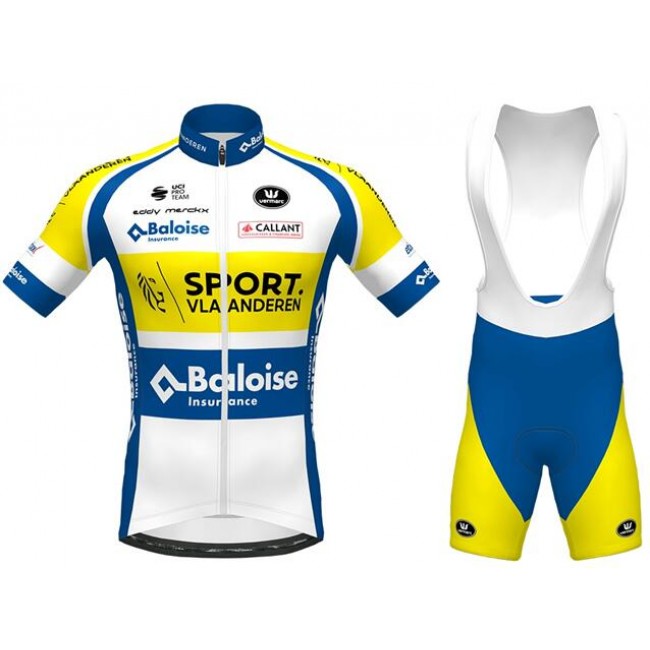 Fahrradbekleidung Radsport 2020 Sport Vlaanderen-Baloise Vermarc Radbekleidung Satz Trikot Kurzarm+Trägerhosen Set Outlet Fahrradbekleidung Radsport 2020 Sport Vlaanderen-Baloise Vermarc Radbekleidung Satz Trikot Kurzarm+Trägerhosen Set Outlet