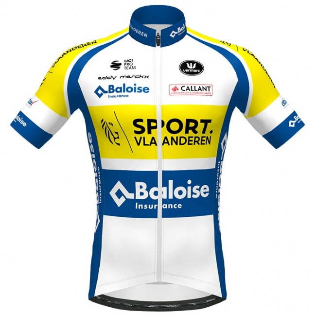 Fahrradbekleidung Radsport 2020 Sport Vlaanderen-Baloise Vermarc Trikot Kurzarm Outlet Fahrradbekleidung Radsport 2020 Sport Vlaanderen-Baloise Vermarc Trikot Kurzarm Outlet