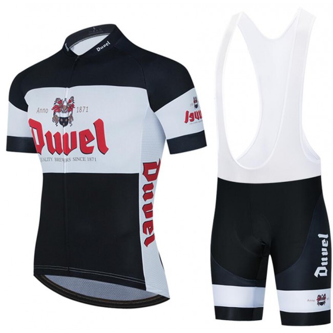 Fahrradbekleidung Radsport 2020 Duvel Beer Radbekleidung Satz Trikot Kurzarm+Trägerhosen Set Outlet Schwarz GNEKE Fahrradbekleidung Radsport 2020 Duvel Beer Radbekleidung Satz Trikot Kurzarm+Trägerhosen Set Outlet Schwarz GNEKE