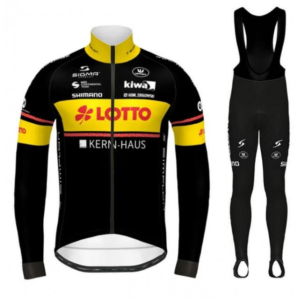 Fahrradbekleidung Radsport 2020 LOTTO KERNHAUS Set Radbekleidung Trikot Langarm+ Trägerhosen P9IUK Fahrradbekleidung Radsport 2020 LOTTO KERNHAUS Set Radbekleidung Trikot Langarm+ Trägerhosen P9IUK