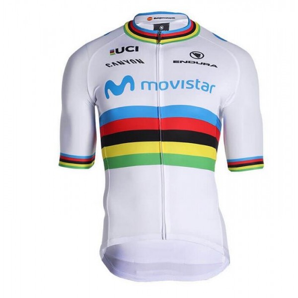 Fahrradbekleidung Radsport 2020 MOVISTAR TEAM World Champion Trikot Kurzarm Outlet 9B2B1 Fahrradbekleidung Radsport 2020 MOVISTAR TEAM World Champion Trikot Kurzarm Outlet 9B2B1