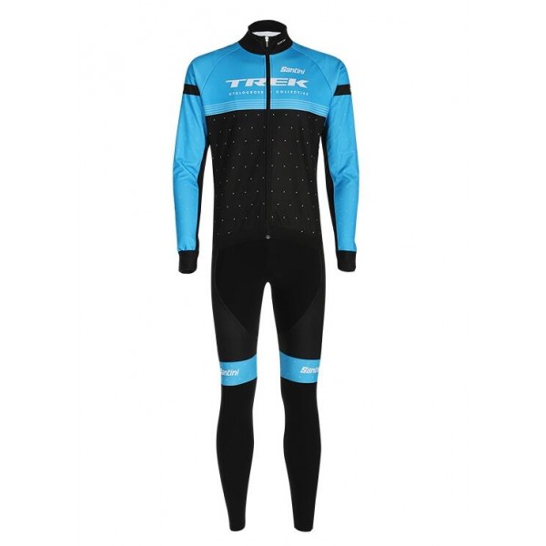 Fahrradbekleidung Radsport 2020 TREK FACTORY RACING CXC Set Radbekleidung Trikot Langarm+ Trägerhosen Blau LJH36 Fahrradbekleidung Radsport 2020 TREK FACTORY RACING CXC Set Radbekleidung Trikot Langarm+ Trägerhosen Blau LJH36