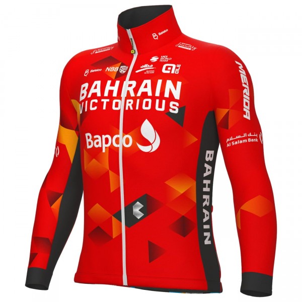 Bahrain Victorious 2022 Fahrrad Winterjacke-ALE Bahrain Victorious 2022 Fahrrad Winterjacke-ALE