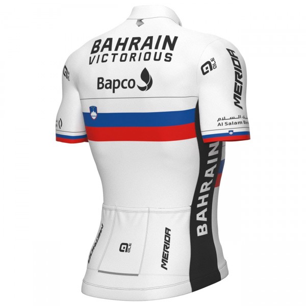 Bahrain Victorious slowenischer Meister 2022 Radtrikot kurzarm-ALE Bahrain Victorious slowenischer Meister 2022 Radtrikot kurzarm-ALE