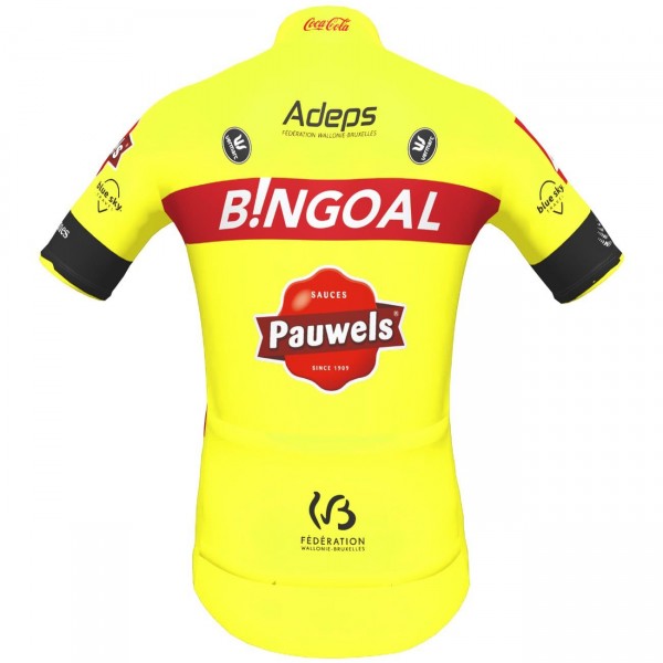 Bingoal Pauwels Sauces WB 2022 Radtrikot kurzarm