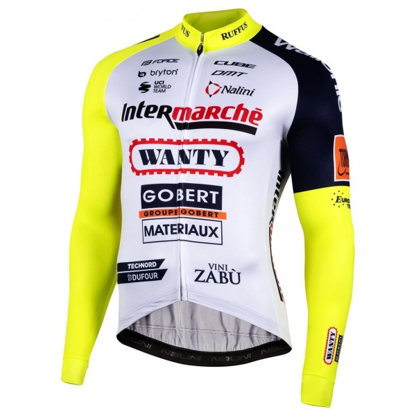 Intermarché-Wanty-Gobert Matériaux 2022 Radtrikot langarm Intermarché-Wanty-Gobert Matériaux 2022 Radtrikot langarm