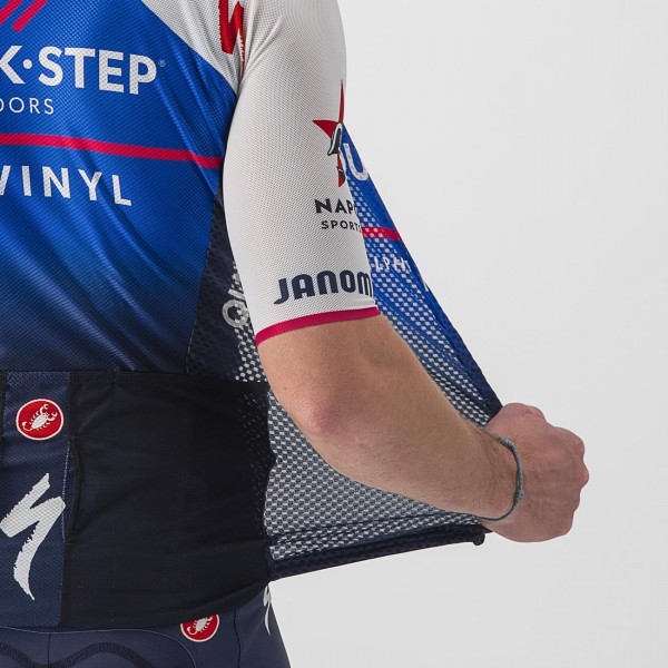 Quick Step-Alpha Vinyl 2022 CLIMBER'S 3.1 Radtrikot kurzarm(langer RV) Quick Step-Alpha Vinyl 2022 CLIMBER'S 3.1 Radtrikot kurzarm(langer RV)