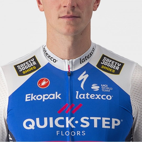Quick Step-Alpha Vinyl 2022 Competizione Radtrikot kurzarm Quick Step-Alpha Vinyl 2022 Competizione Radtrikot kurzarm