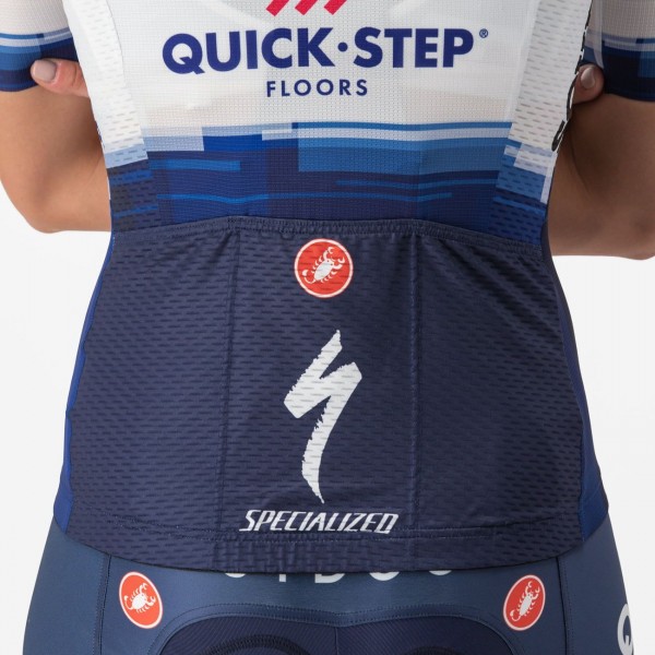 Soudal Quick-Step 2023 Competizione Radtrikot Damen kurzarm