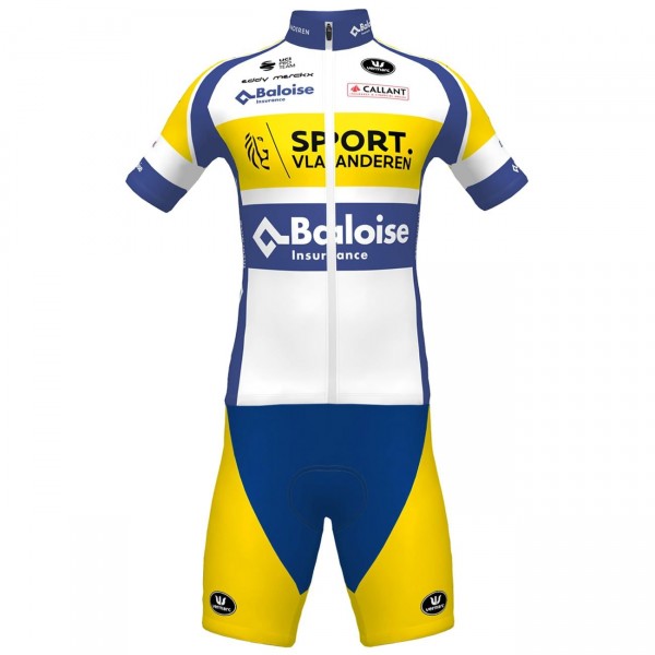 Sport Vlaanderen-Baloise 2022 Radtrikot kurzarm