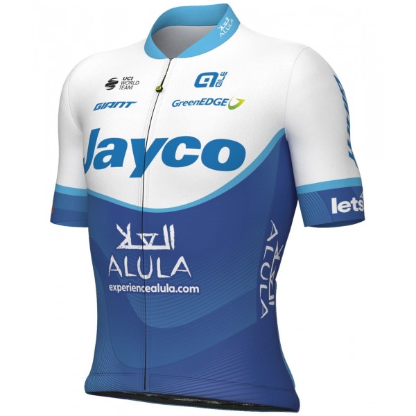 Team Jayco AlUla 2023 Set(Kurzarmtrikot+Trägerhose)-ALE