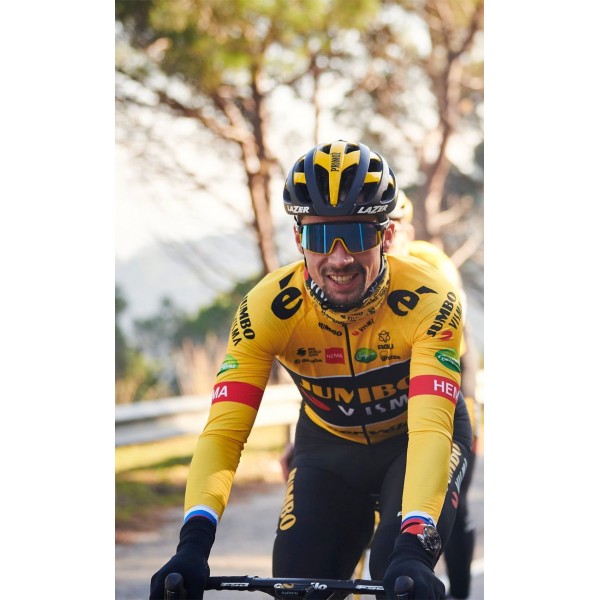 TEAM JUMBO-VISMA 2022 Trägerhose lang(ohne Sitzpolster) TEAM JUMBO-VISMA 2022 Trägerhose lang(ohne Sitzpolster)