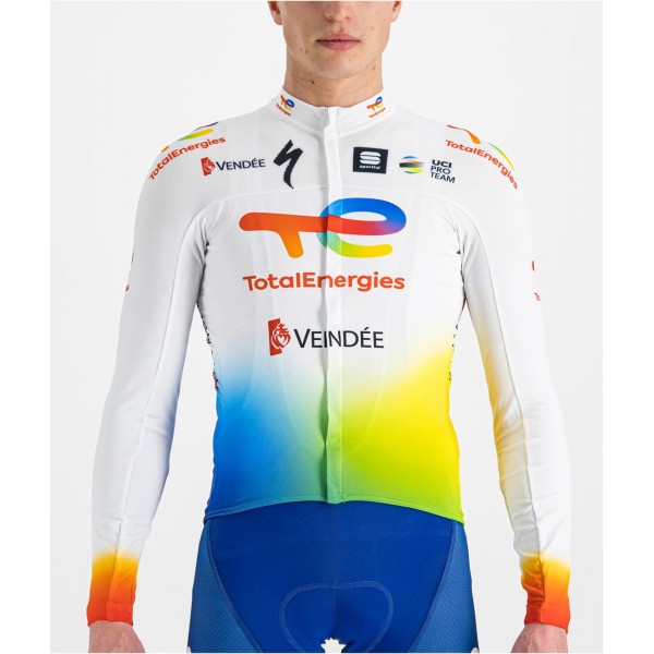 Team TotalEnergies 2022 Radtrikot langarm Team TotalEnergies 2022 Radtrikot langarm