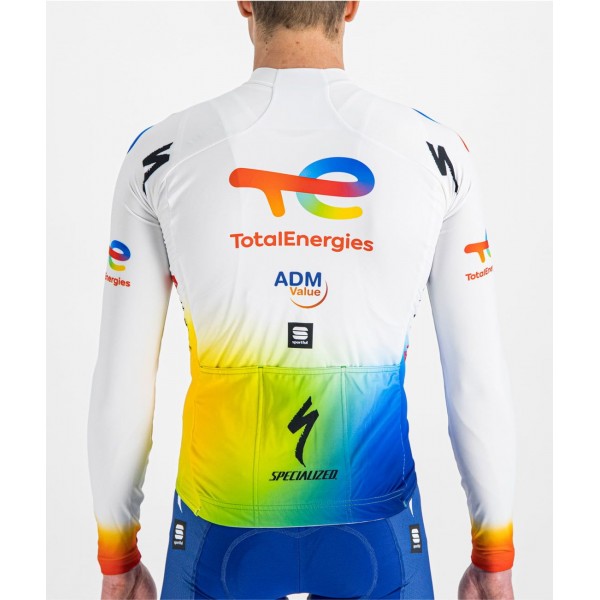 Team TotalEnergies 2022 Radtrikot langarm Team TotalEnergies 2022 Radtrikot langarm