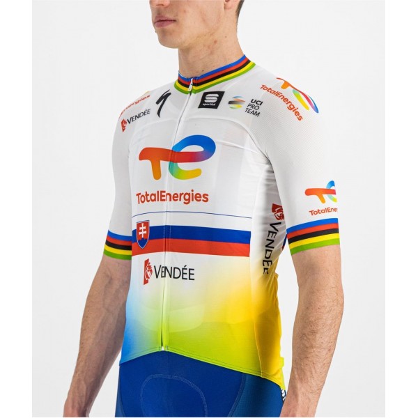 Team TotalEnergies slowakischer Meister Sagan edition 2022 Radtrikot kurzarm Team TotalEnergies slowakischer Meister Sagan edition 2022 Radtrikot kurzarm