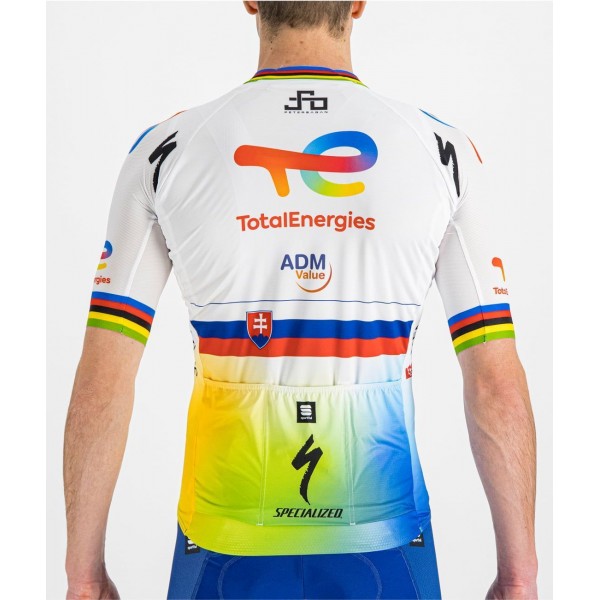 Team TotalEnergies slowakischer Meister Sagan edition 2022 Radtrikot kurzarm Team TotalEnergies slowakischer Meister Sagan edition 2022 Radtrikot kurzarm