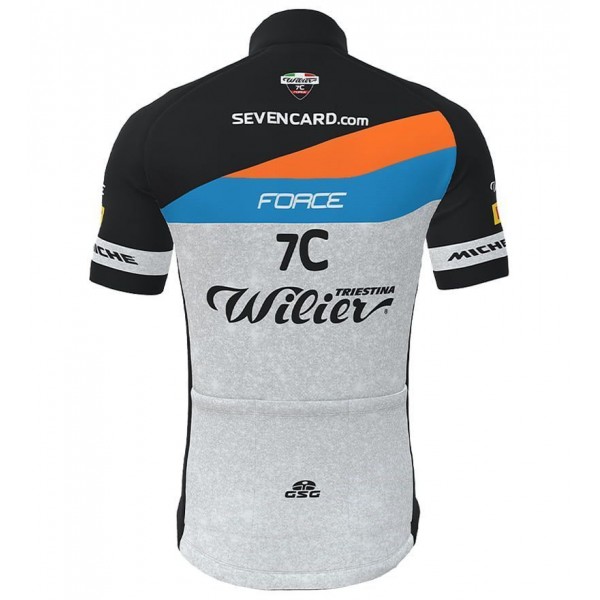 Wilier Force 7C MTB Team 2022 Radtrikot kurzarm(langer Reißverschluss)-Radsport-Team Wilier Force 7C MTB Team 2022 Radtrikot kurzarm(langer Reißverschluss)-Radsport-Team