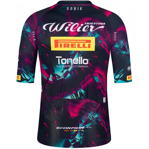 Wilier Triestina-Pirelli Factory Team 2023 Radtrikot kurzarm