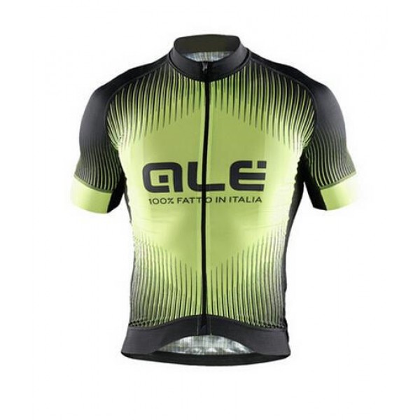 2015 ALE Grün schwarz Radtrikot Kurzarm FDMN631 2015 ALE Grün schwarz Radtrikot Kurzarm FDMN631