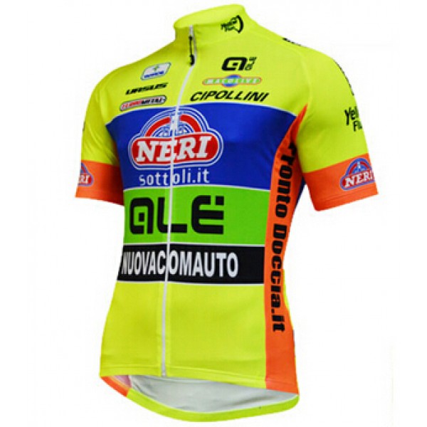 2015 ALE gelb Radtrikot Kurzarm IPKS603 2015 ALE gelb Radtrikot Kurzarm IPKS603