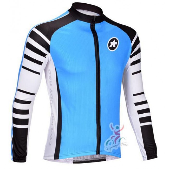 2015 ASSOS blau Fahrradtrikot Langarm BQKS590 2015 ASSOS blau Fahrradtrikot Langarm BQKS590
