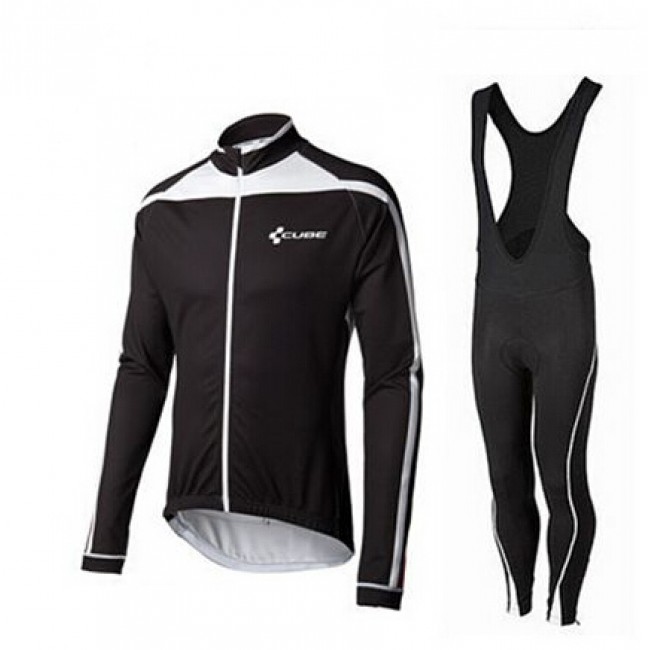 2015 Cube schwarz Weiß Fahrradbekleidung Radtrikot Satz Langarm und Lange Trägerhose schwarz MCNT743 2015 Cube schwarz Weiß Fahrradbekleidung Radtrikot Satz Langarm und Lange Trägerhose schwarz MCNT743