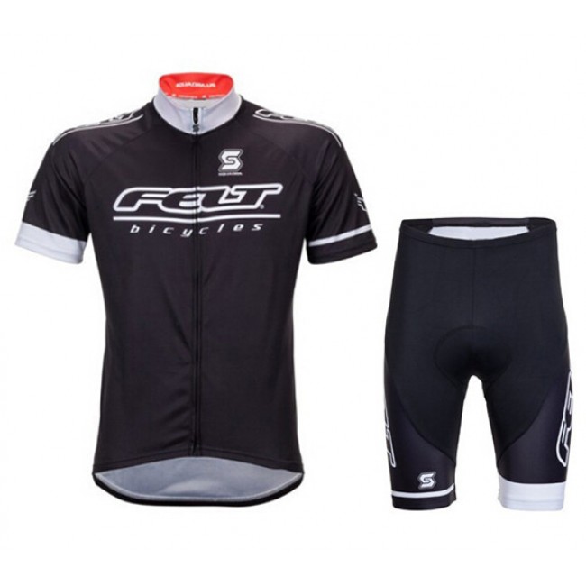 2015 Felt Radbekleidung Radtrikot Kurzarm und Fahrradhosen Kurz schwarz DRZW747 2015 Felt Radbekleidung Radtrikot Kurzarm und Fahrradhosen Kurz schwarz DRZW747