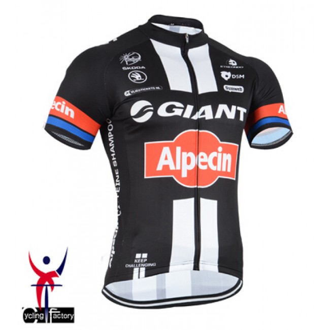 2015 GIANT-ALPECIN Radtrikot Kurzarm schwarz RLVT490 2015 GIANT-ALPECIN Radtrikot Kurzarm schwarz RLVT490