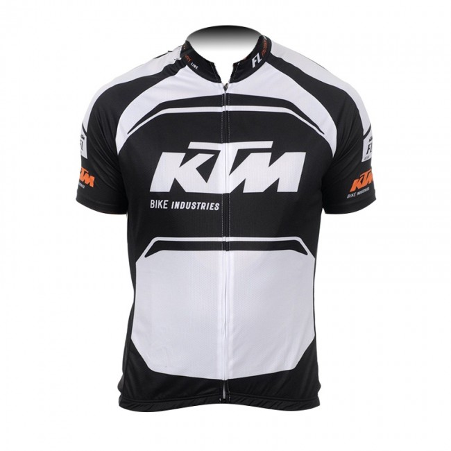 2015 KTM Proteam Schwarz Weiß Radtrikot Kurzarm SGIL739 2015 KTM Proteam Schwarz Weiß Radtrikot Kurzarm SGIL739