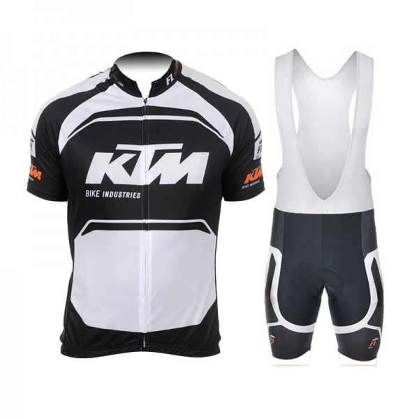 2015 KTM Proteam Schwarz Weiß Fahrradbekleidung Satz Fahrradtrikot Kurzarm Trikot und Kurz Trägerhose SSPS244 2015 KTM Proteam Schwarz Weiß Fahrradbekleidung Satz Fahrradtrikot Kurzarm Trikot und Kurz Trägerhose SSPS244