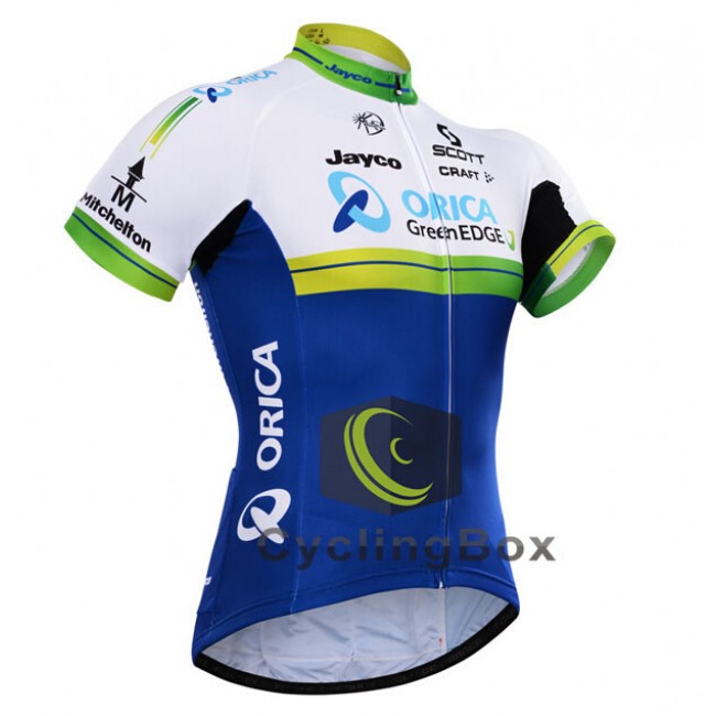 2015 ORICA GreenEDGE Radtrikot Kurzarm VZTR139 2015 ORICA GreenEDGE Radtrikot Kurzarm VZTR139