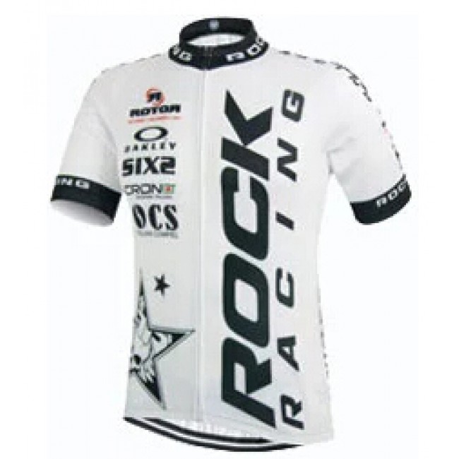 2015 Rock Racing Weiß Radtrikot Kurzarm TMVR709 2015 Rock Racing Weiß Radtrikot Kurzarm TMVR709