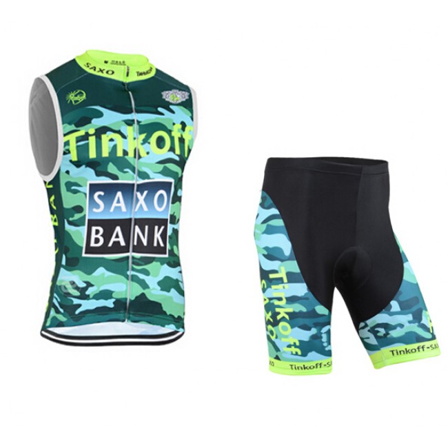 2015 Tinkoff Saxo Bank Camouflage ärmelloses Trikot und Kurz Radhose LXPL808 2015 Tinkoff Saxo Bank Camouflage ärmelloses Trikot und Kurz Radhose LXPL808